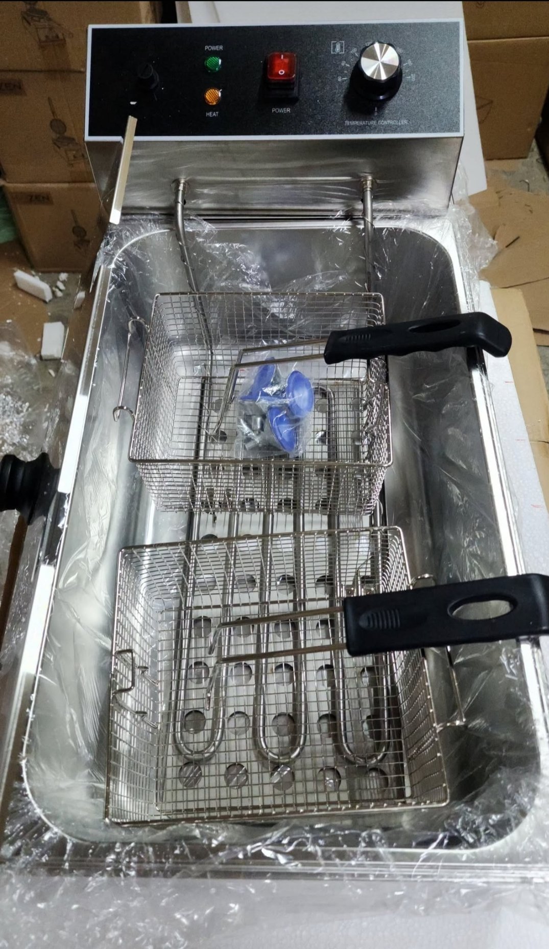12 Ltr Electric Deep Fryer Heavy (Premium)