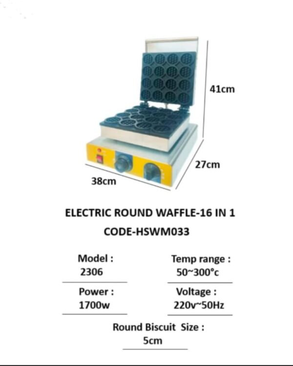 16 in 1 Waffle maker