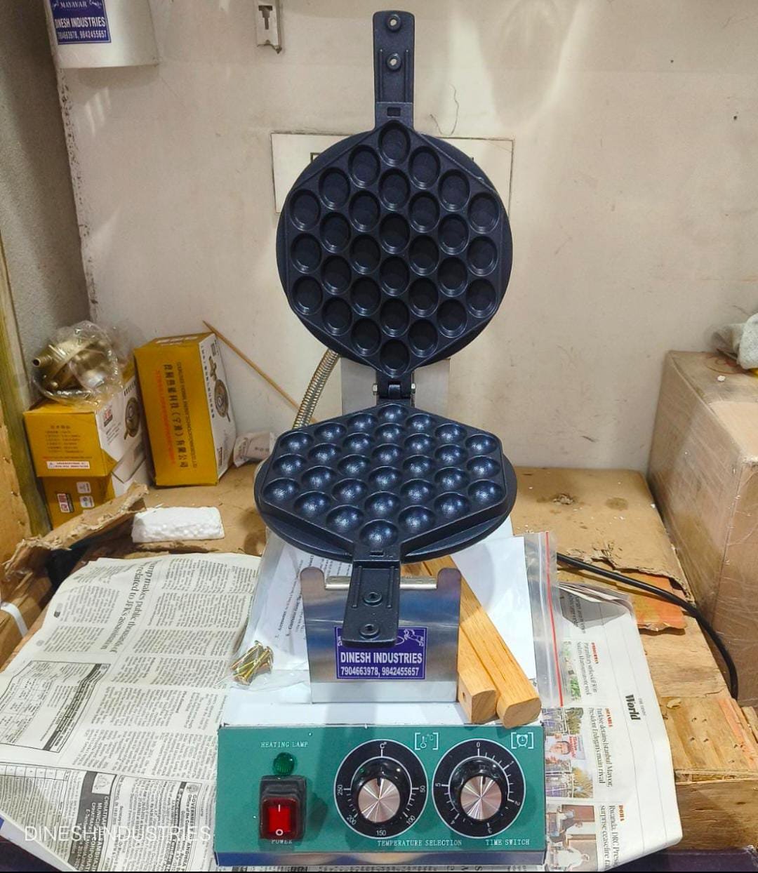 Eelctric bubble Waffle premium Deluxe