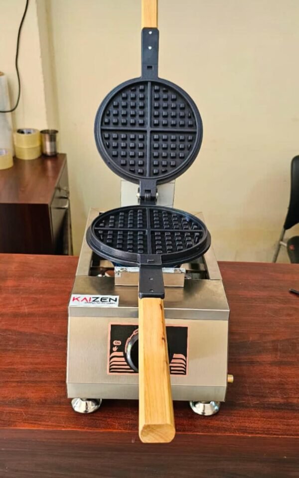 Gas belgian waffle premium