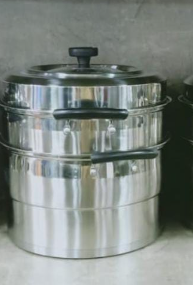 SS body Mannual momos sweet corn steamer
