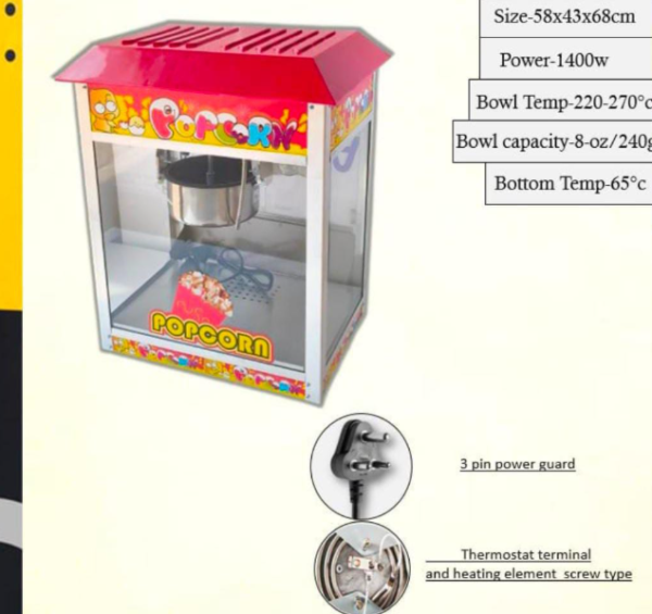 250Gram ELECTRIC POPCORN MACHINE