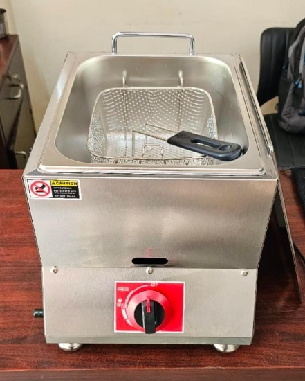 8 ltr Gas deep fryer