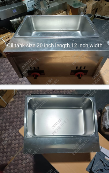 12 ltr Gas deep fryer for spiral potato