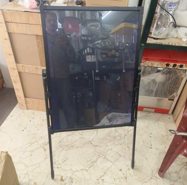 Lead writing board with stand