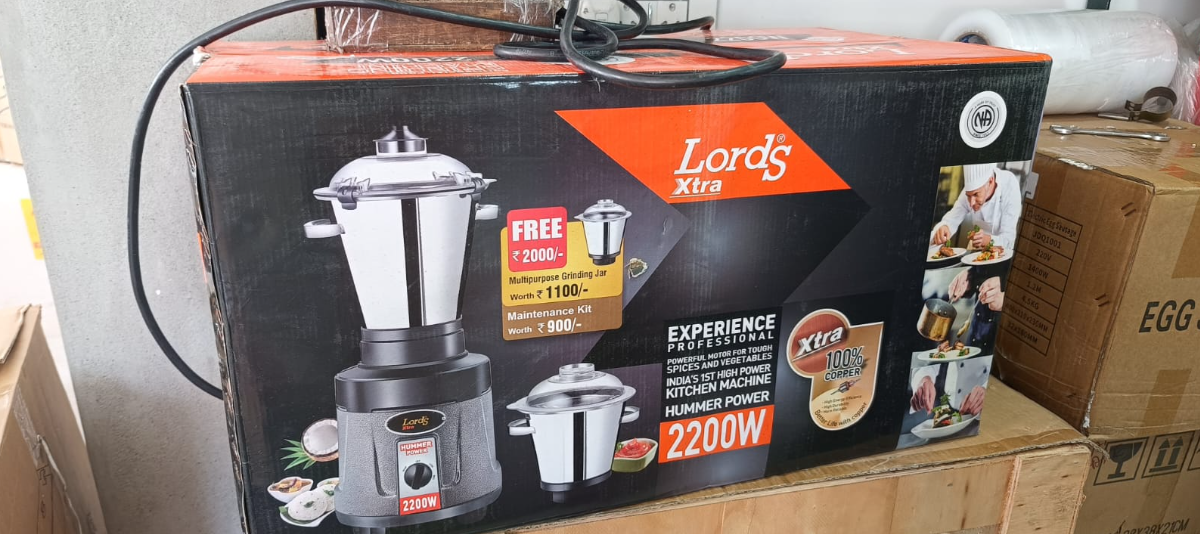 2200 watts lords commercial mixer grinder
