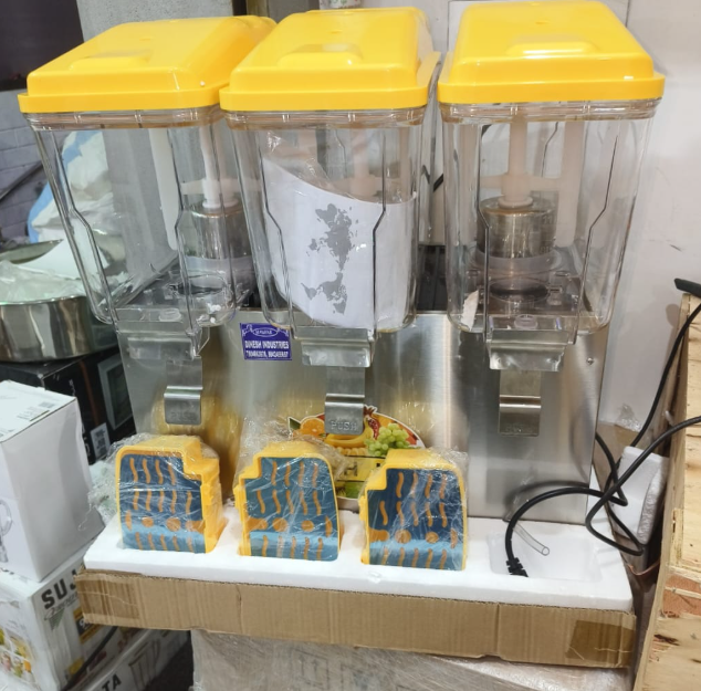 3 Tank Elecctric Cooling Juice Dispenser